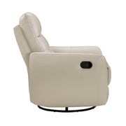 Home Elegance Cassian Brown Swivel Glider Reclining Chair