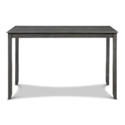 New Classic Furniture Amy Gray 60 Inch 5pc Counter Height Set