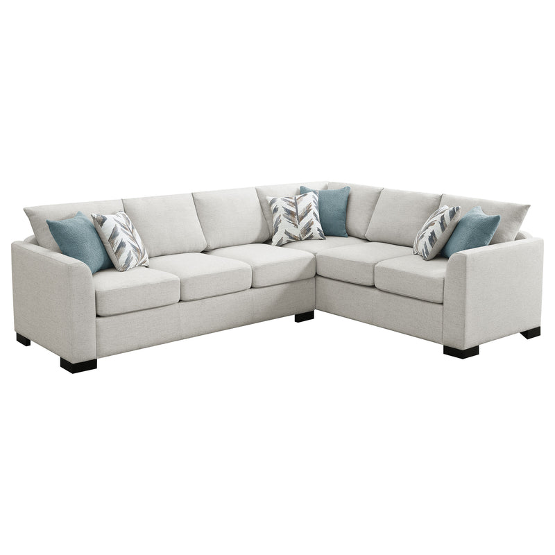Coaster Furniture Ashford Greige Beige Sleeper Sectional