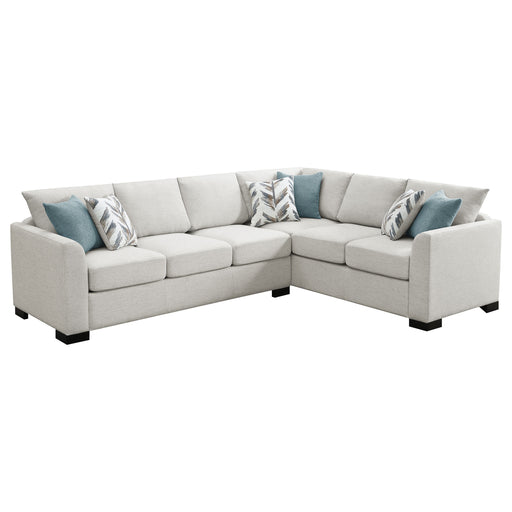 Coaster Furniture Ashford Greige Beige Sleeper Sectional