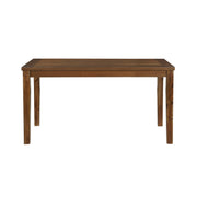 Home Elegance Prineville Cherry Beige 7pc Dinette Room Set