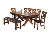 Acme Furniture Apollo Espresso Walnut 8pc Dining Room Set