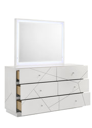 Galaxy Home Manhattan White Dresser