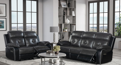 Global Furniture U5050 Black 2pc Living Room Set