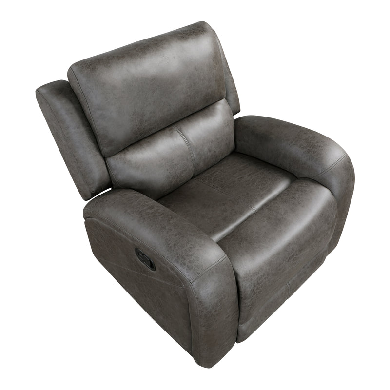 Home Elegance Pagosa Brown Rocker Reclining Chair
