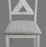 Crown Mark Clara Drift Wood 5pc Dinette Set
