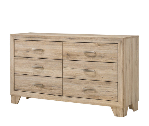 Acme Furniture Miquell Oak Dresser and Mirror