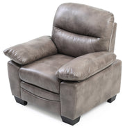 Glory Furniture Marta Black Faux Leather Chair