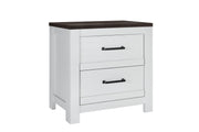 Global Furniture Ozark Grey Wash Nightstand