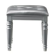 New Classic Furniture Valentino Black Vanity Table Stool