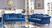 Glory Furniture Hollywood Navy Blue 2pc Living Room Set