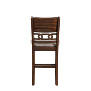 New Classic Furniture Gia Gray Round 5pc Counter Height Set