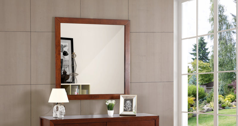 Glory Furniture Burlington White Mirror