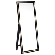 Coaster Furniture Windrose White LED Standing Mirror
