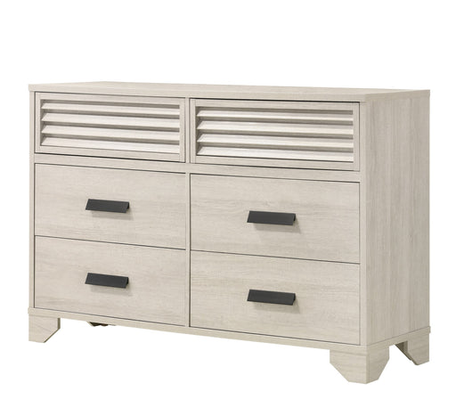 Crown Mark Sarter White Dresser