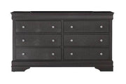 Global Furniture Pompei Metallic Grey Dresser
