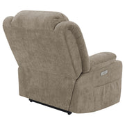 Coaster Furniture Houston Dark Brown Power Lift Recliner Chair