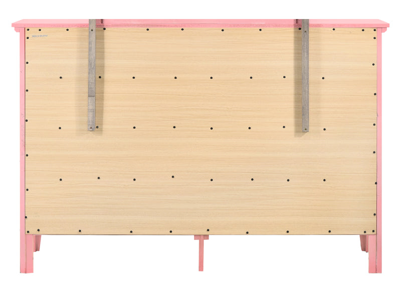 Glory Furniture Hammond Pink Dresser