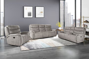 New Classic Furniture Kamari Gray Glider Recliner