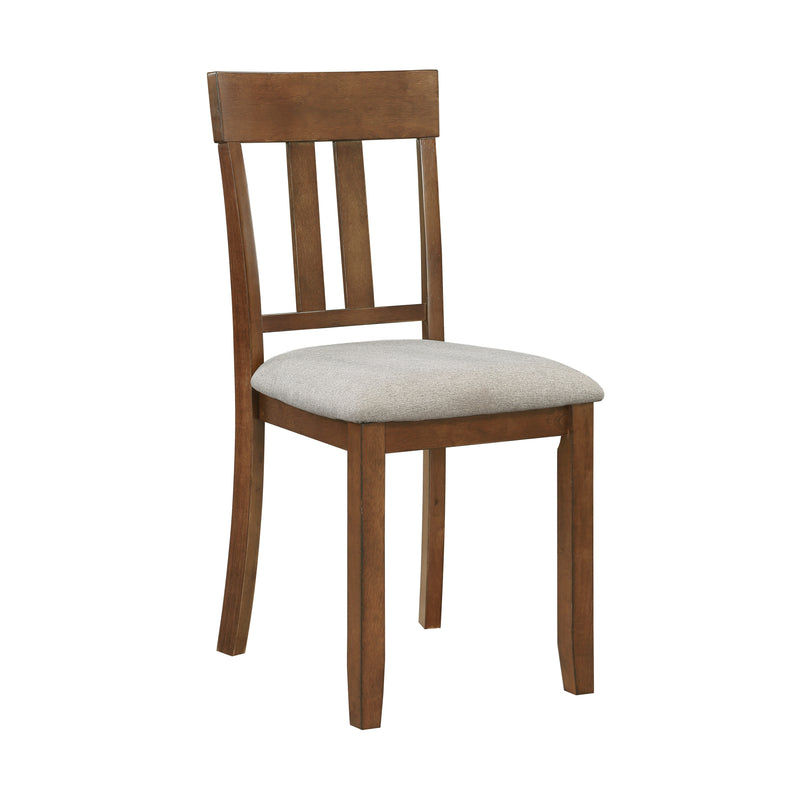 Home Elegance Prineville Cherry Beige 7pc Dinette Room Set