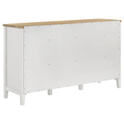 Coaster Furniture Hollis Brown White 2 Door Dining Sideboard