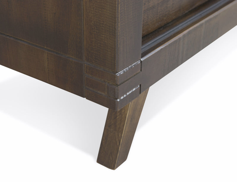 Steve Silver Pasco Cocoa Solid Wood Dresser And Mirror