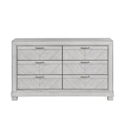 Steve Silver Montana Gray Dresser and Mirror