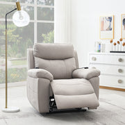 Acme Furniture Chriki Light Gray Power Recliner