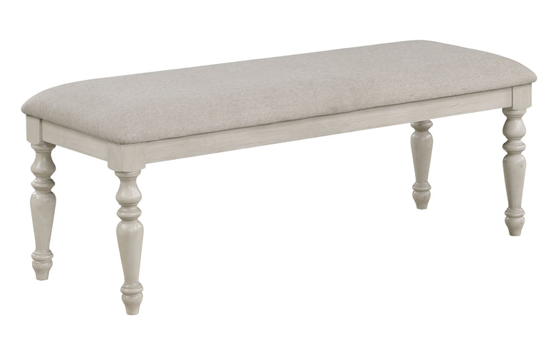New Classic Furniture Jennifer White Dining Bench