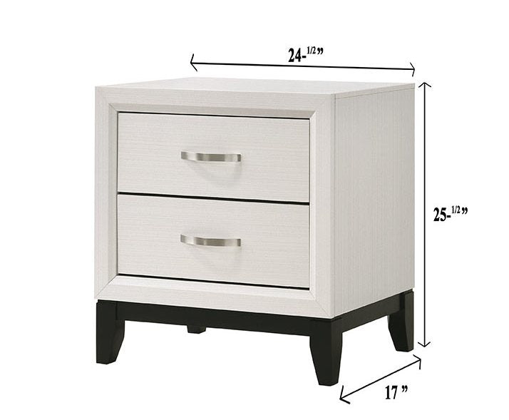 Crown Mark Akerson Drift Wood Night Stand