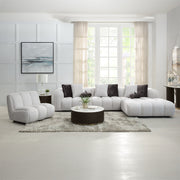 Acme Furniture Manilla Ivory White Sectional