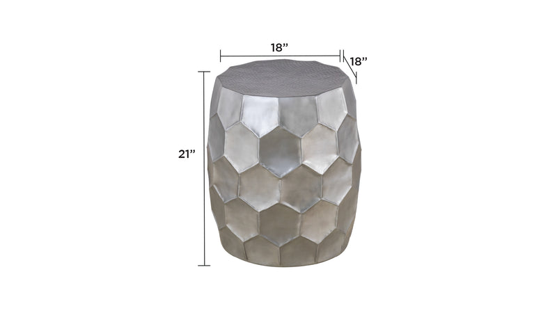 Galaxy Home 101 Silver End Table