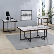 Steve Silver Kayley White 3pc Occasional Set