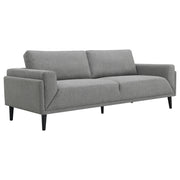 Coaster Furniture Rilynn Grey Upholstered Arms 2pc Living Room Set