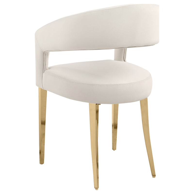 2 Coaster Furniture Galiano Beige Dining Arm Chair