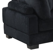 Galaxy Home Bentley Black Corner Wedge