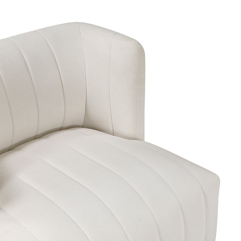 Home Elegance Joyce Beige Swivel Chair
