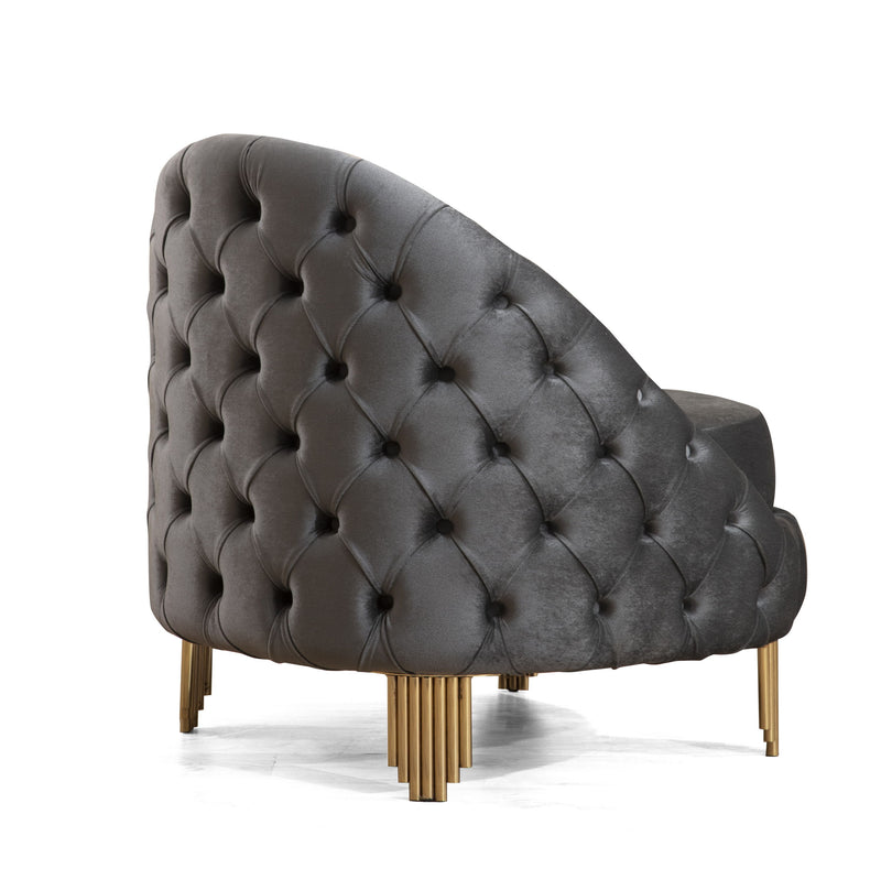 Galaxy Home Vanessa Taupe Chair