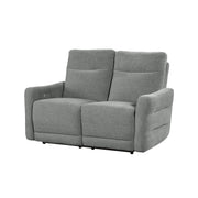 Home Elegance Edition Gray Power 3pc Living Room Set