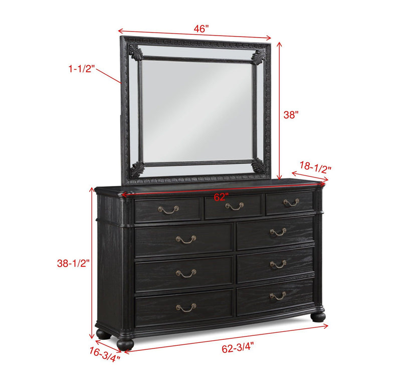Crown Mark Kingsbury Mirror