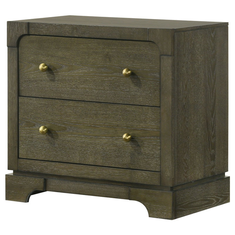 Coaster Furniture Gran Park Dark Cocoa Brown Nightstand