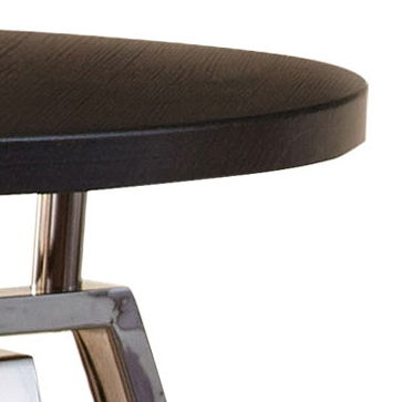 Steve Silver Coham Black Nickel End Table