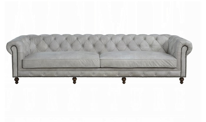 Acme Furniture Ofer Vintage White Sofa