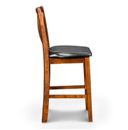 New Classic Furniture Dixon Dark Espresso 5pc Counter Height Set