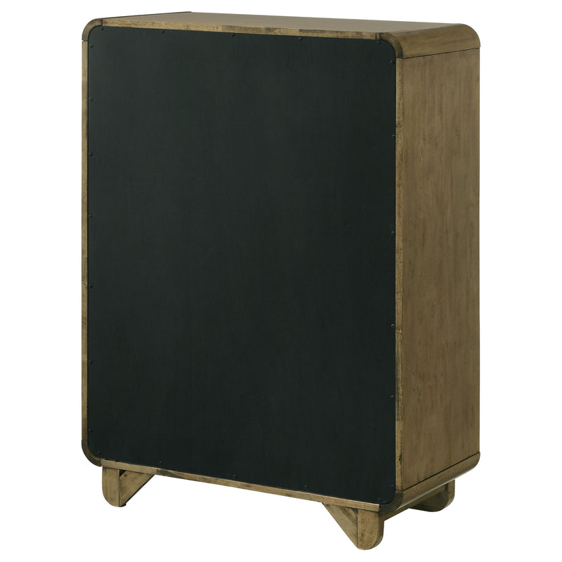 Coaster Furniture Amsbury Nutmeg Brown 5 Drawer Chest