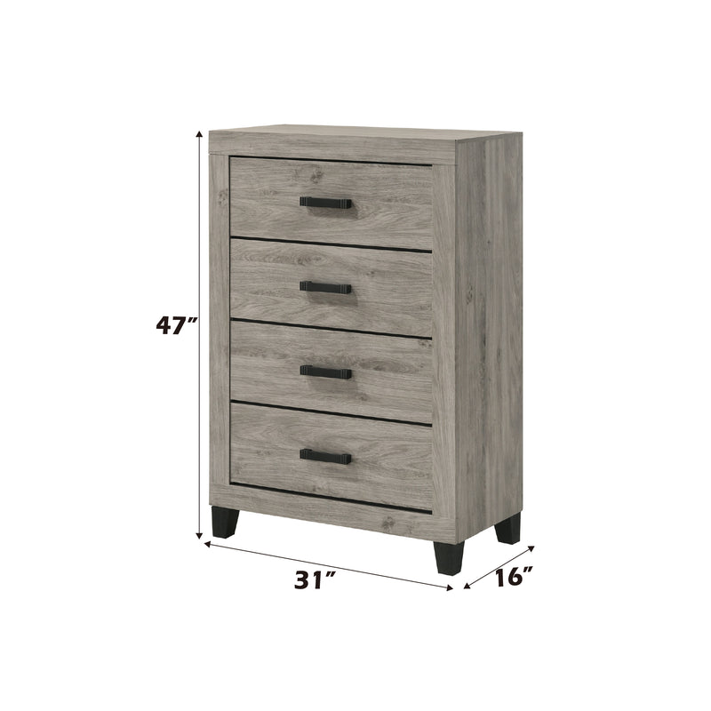 Acme Furniture Mari Light Gray Chest