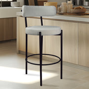 Steve Silver Maya White 30 Inch Bar Stool