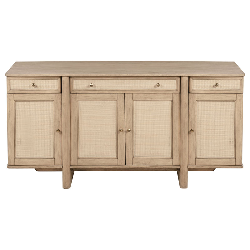 Coaster Furniture Kailani Beige Oak Sideboard Buffet