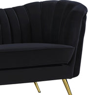 Meridian Furniture Margo Green Velvet Sofa