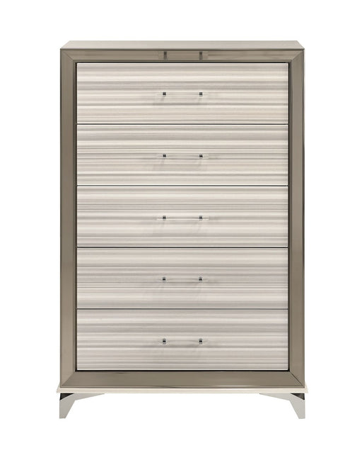 Global Furniture Zambrano White Chest